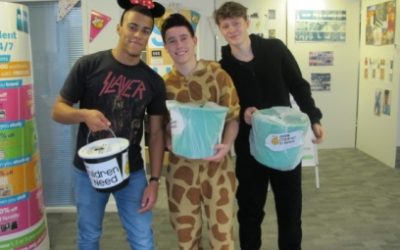 Students embrace Children in Need
