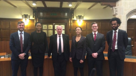 Coulsdon College Law student wows top judge to win prize