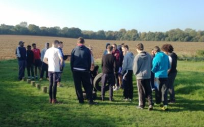 Sport Students take time to work together