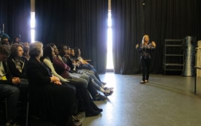 Professor Sarah Churchwell visits Coulsdon College
