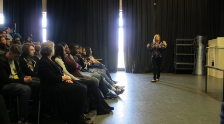 Professor Sarah Churchwell visits Coulsdon College