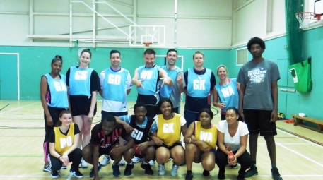 Teachers claim victory in annual Staff versus Students netball match
