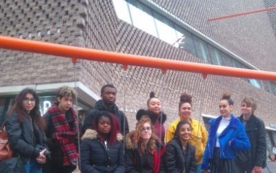 Art students find inspiration at Tate Modern
