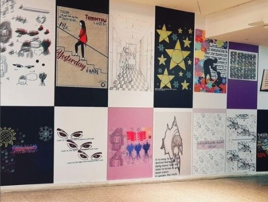 CSFC Student Art Unveiled in the Whitgift Centre